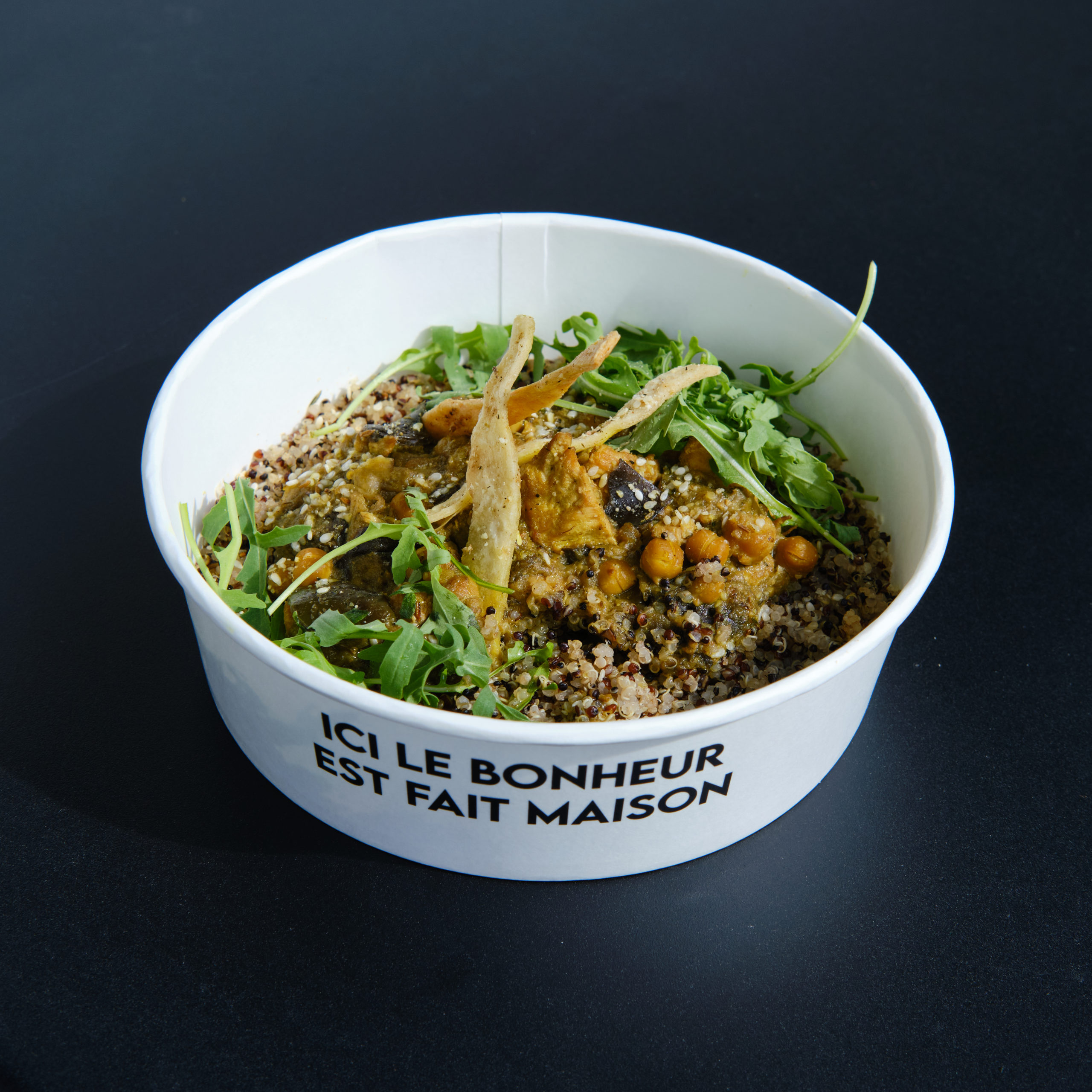Poulet fatteh Chia bowl